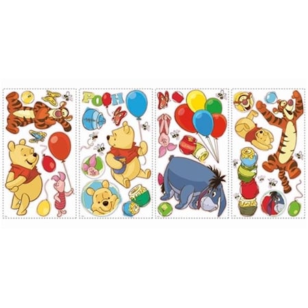 Roommate RMK1498SCS Pooh And Friends Wall Decals